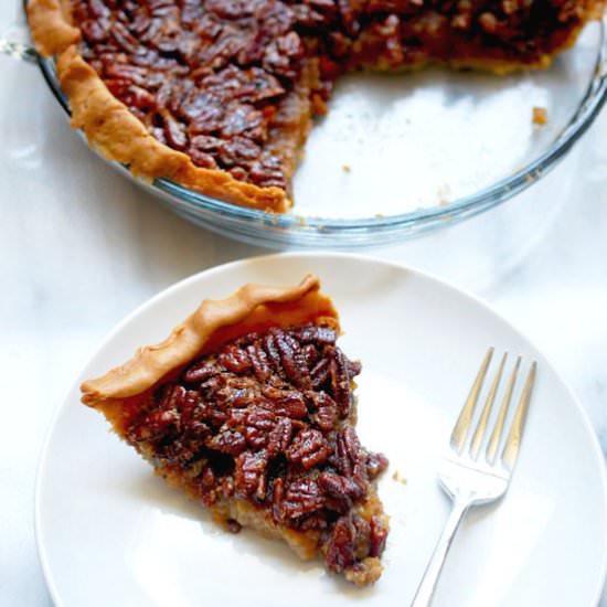 Aunt Jo's pecan pie - Recipe photo by evabakes