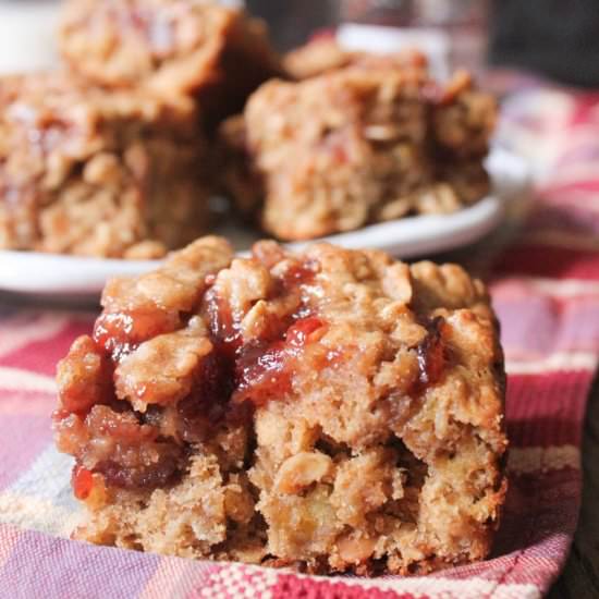 PB&J Snack Cake - Recipe photo by domesticateme