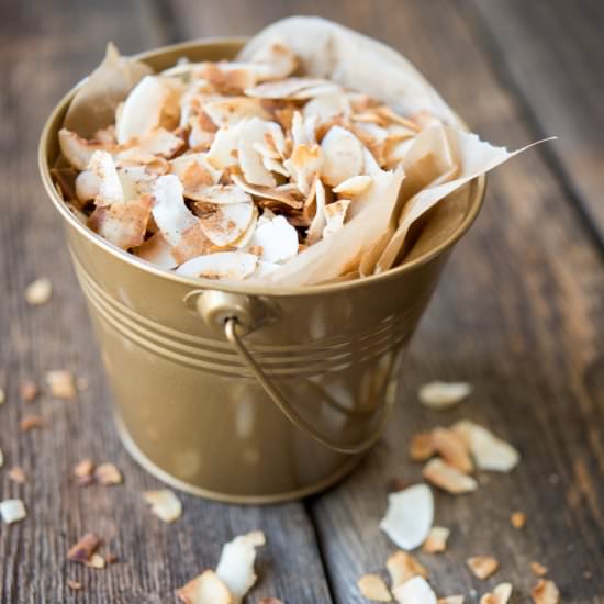 Toasted Coconut Chips - Recipe photo by thrivingonpaleo