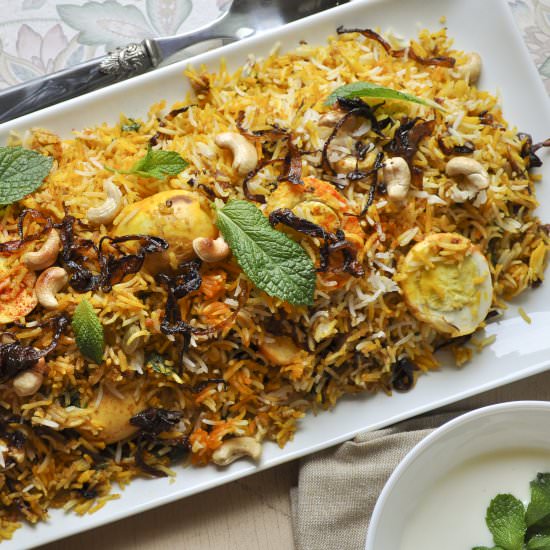 Egg Biryani - Recipe photo by myfridayfoodswings
