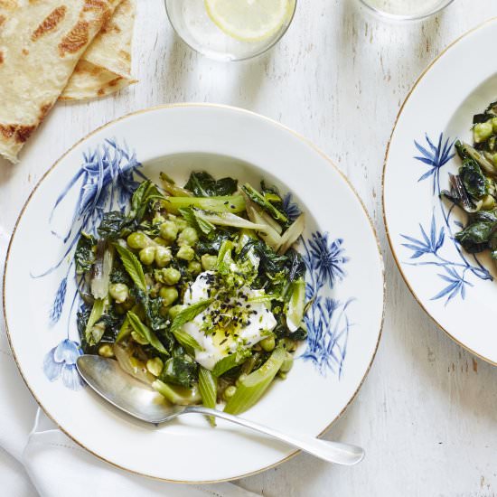 Fresh Garbanzo Bean Stew - Recipe photo by Marley Spoon