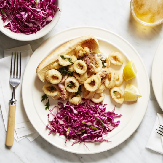 Fried Calamari Roll - Recipe photo by Marley Spoon