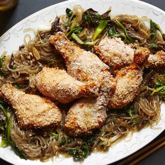 Crispy Kimchi Drumsticks - Recipe photo by Marley Spoon