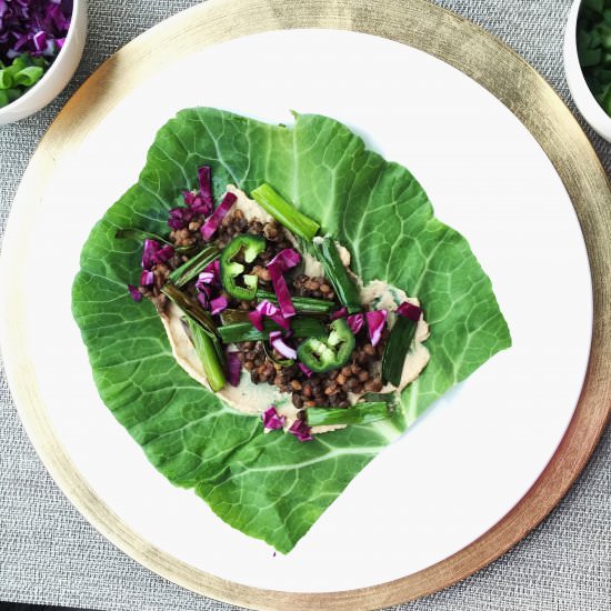Collard Green Taco Tuesday - Recipe photo by cleankitch