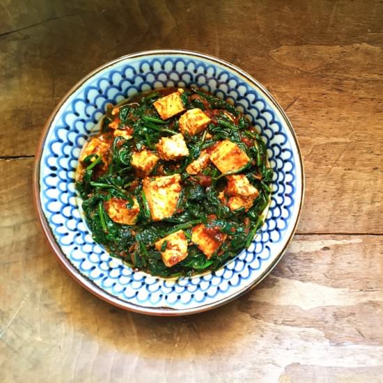 Palak Paneer - Recipe photo by Spice Mama