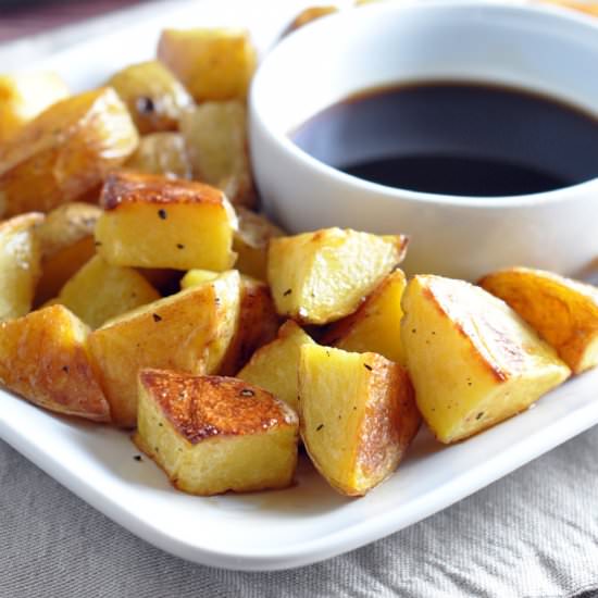 Malt Vinegar Roasted Potatoes - Recipe photo by bellyfull