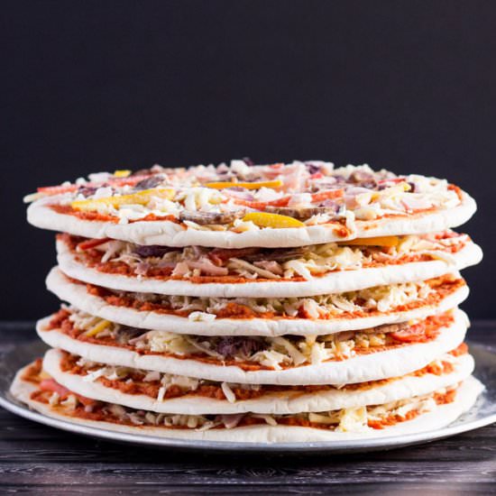 Homemade Frozen Pizza - Recipe photo by thecookspyjamas