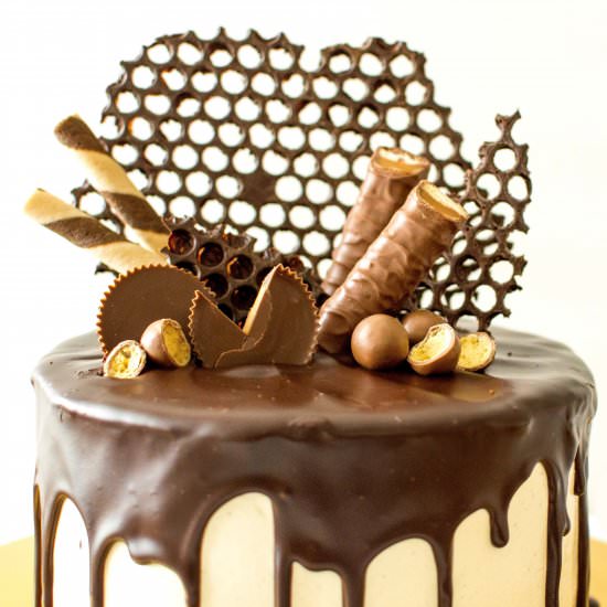 Reese Peanut Butter Chocolate Cake - Recipe photo by chocolateandconnie