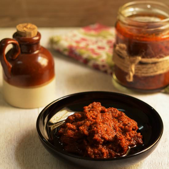 Dried Prawn Pickle - Recipe photo by Ericas Yummy Food
