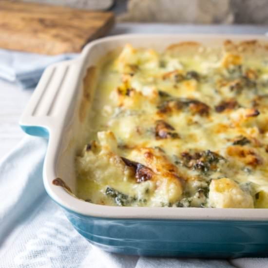 Kale Cauliflower Cheese - Recipe photo by kirstywats