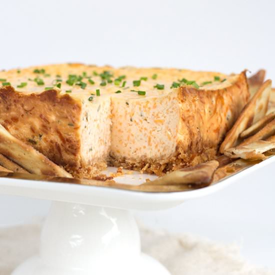 Savory Garlic and Herb Cheesecake - Recipe photo by mmirnanda