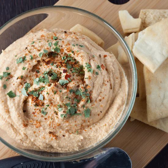 Chipotle Hummus - Recipe photo by blenderhappy