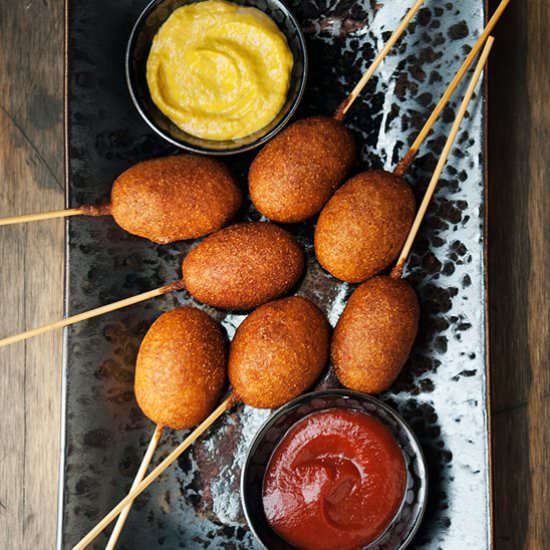 Mini Beer Corn Dogs - Recipe photo by kaweah