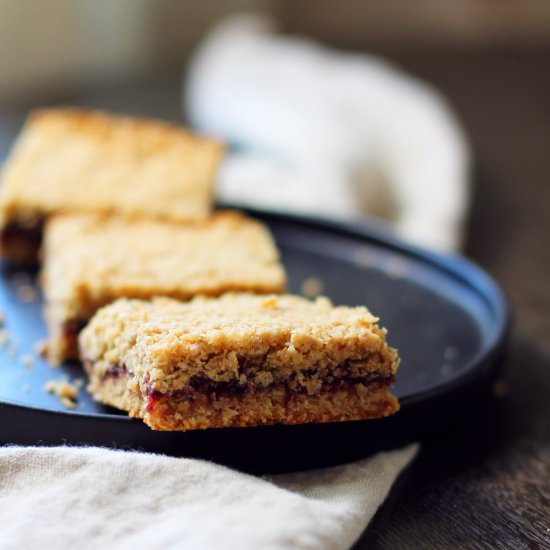 Blackberry Breakfast Bars - Recipe photo by TheGourmetGourmand