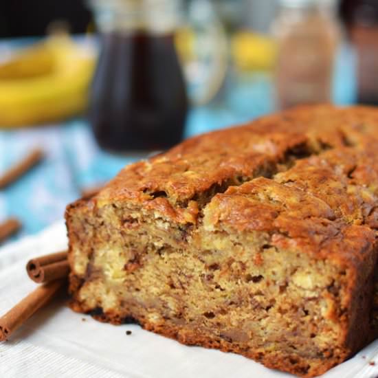Maple-Spiced Banana Bread - Recipe photo by omgfood.com