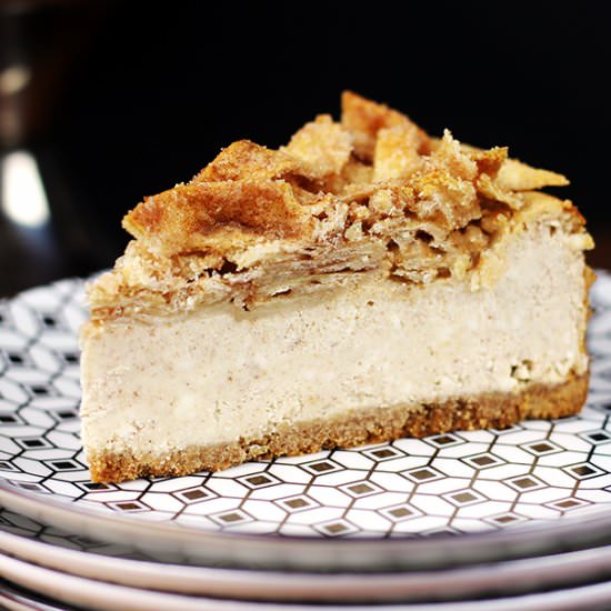 Cinnamon Sopapilla Cheesecake - Recipe photo by dinnerthendessert