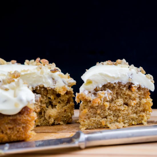 The Humble Carrot Cake - Recipe photo by inhappenstance