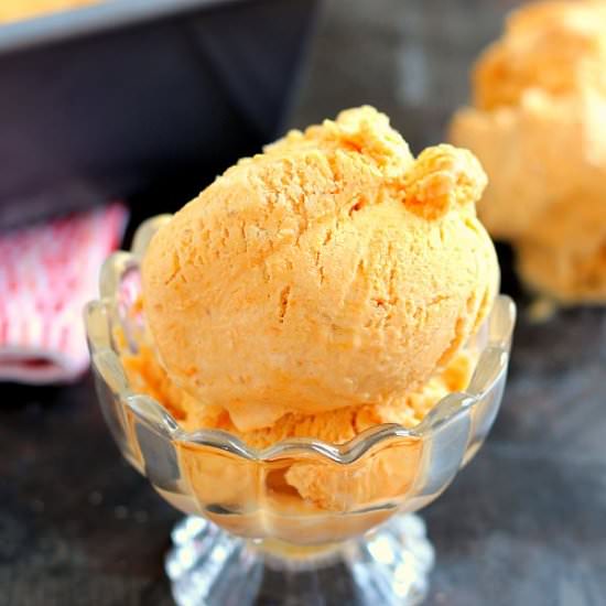 No-Churn Pumpkin Caramel Ice Cream - Recipe photo by pumpkinnspice