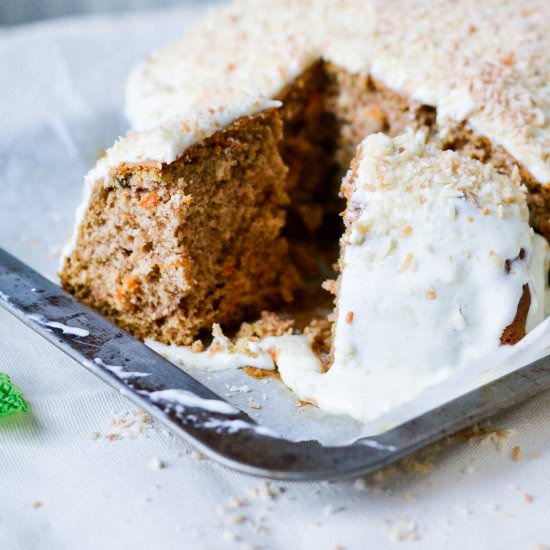 Coconut Carrot Cake - Recipe photo by Health Inspirations