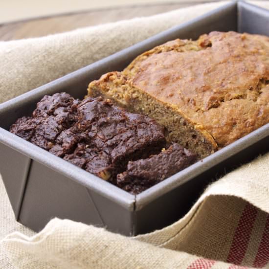 Zucchini Bread Two Ways - Recipe photo by From the Athletes Kitchen