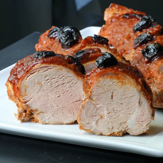 Cherry Chipotle Cola Pork Loins - Recipe photo by TheKitchenWhisperer