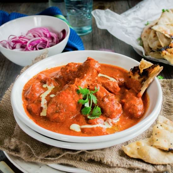 Butter Chicken (Murgh Makhani) - Recipe photo by Gastronomic Bong