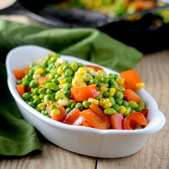 Creole Vegetables - Recipe photo by Feed Your Soul