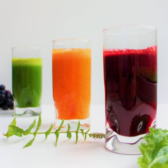 Flashy Revitalizing Juices - Recipe photo by vivavega