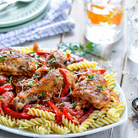 Easy Chicken Cacciatore - Recipe photo by ChefDeHome