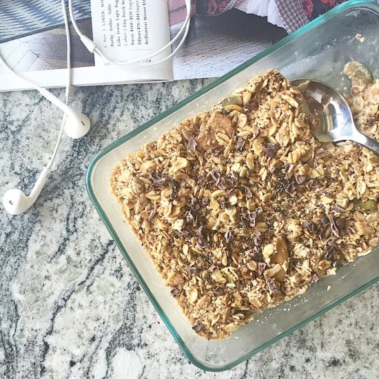 Cacao Chip Power Breakfast - Recipe photo by cleankitch