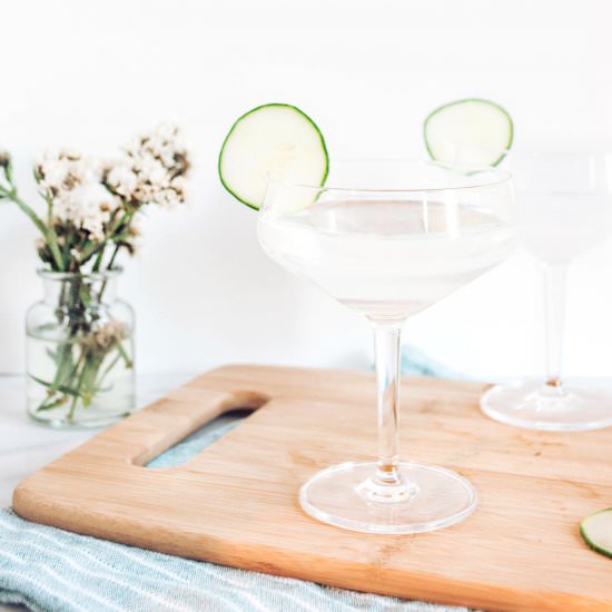 Cucumber Rose Gin and Tonics - Recipe photo by Summerfield Delight