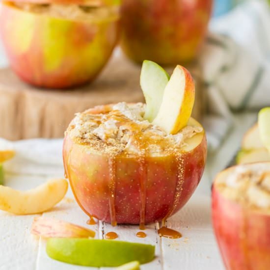 Caramel Cheesecake Apple Dip - Recipe photo by the cookie rookie