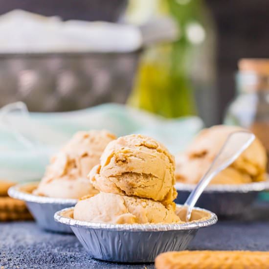 Pumpkin Pie Ice Cream - Recipe photo by the cookie rookie