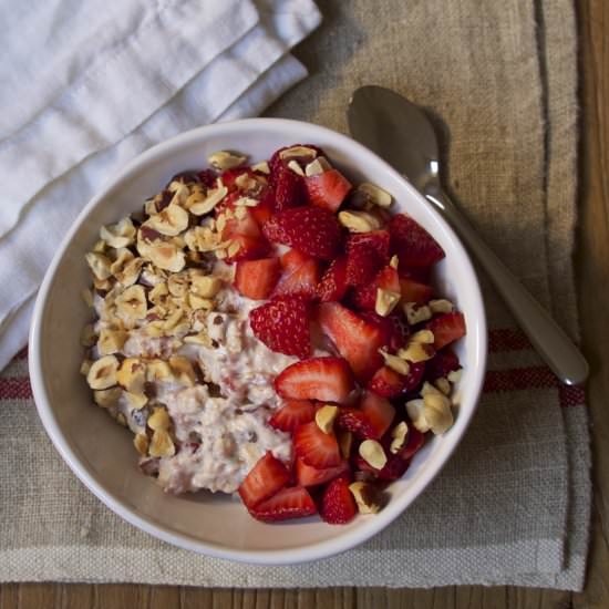 Traditional Muesli - Recipe photo by From the Athletes Kitchen