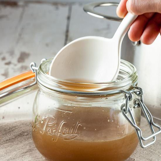 How to make mushroom stock - Recipe photo by ohmydish