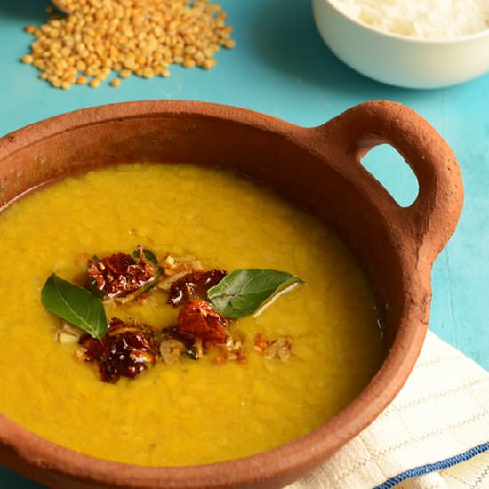 Simple Yellow Lentil Dal - Recipe photo by Ericas Yummy Food