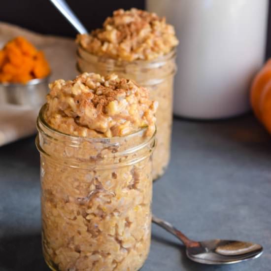 Pumpkin Spice Rice Pudding - Recipe photo by straightfromthejar
