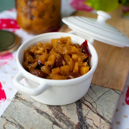 Piquant Pineapple Chutney - Recipe photo by Andcakestoo