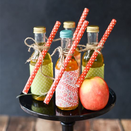 Homemade Sparkling Apple Cider - Recipe photo by tikkido