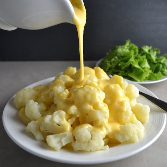 Healthy Cheese Sauce - Recipe photo by twothirdscup