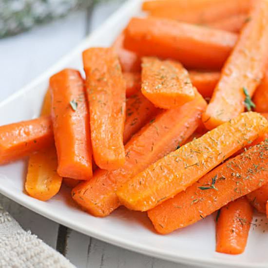 Honey Glazed Carrots - Recipe photo by MyOrganizedChaos