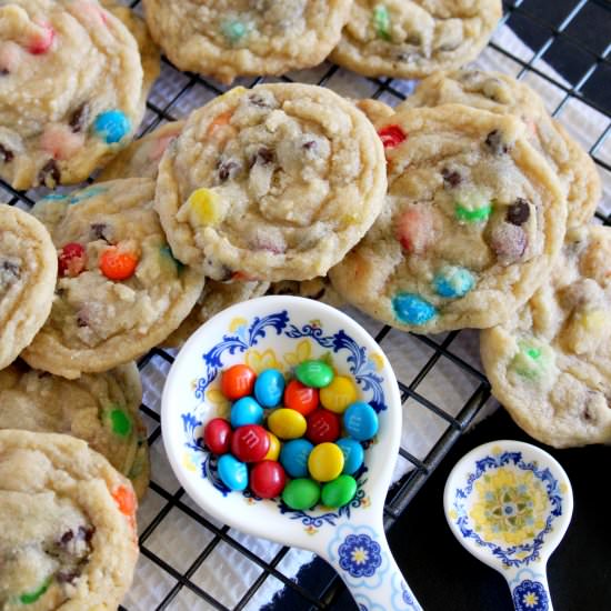 Soft and Chewy M & M Cookies - Recipe photo by marisasitaliankitchen