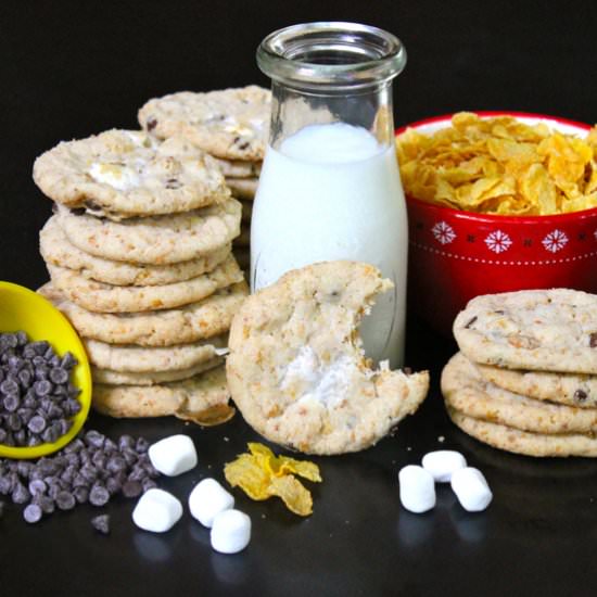 Milk Bar's Cornflake Crunch Cookies - Recipe photo by Runcible Eats