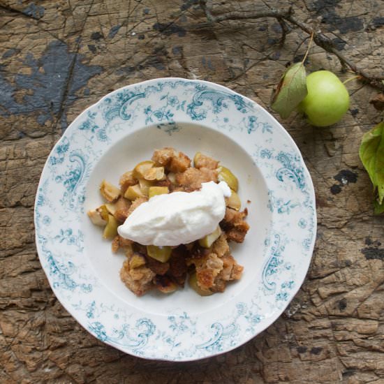 Apple Brown Betty - Recipe photo by littlemarketkitchen