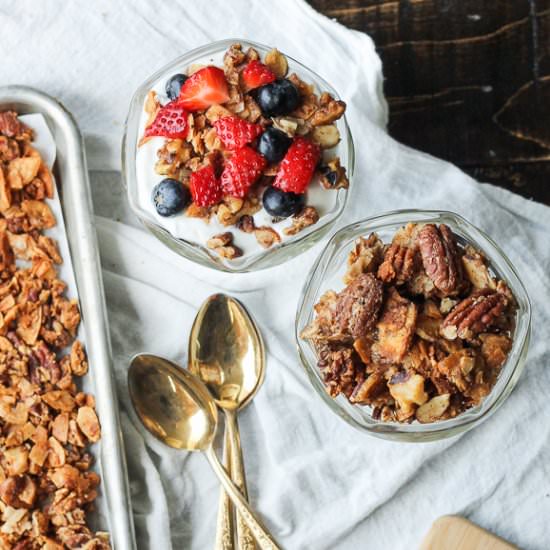 Paleo Granola - Recipe photo by bakerita