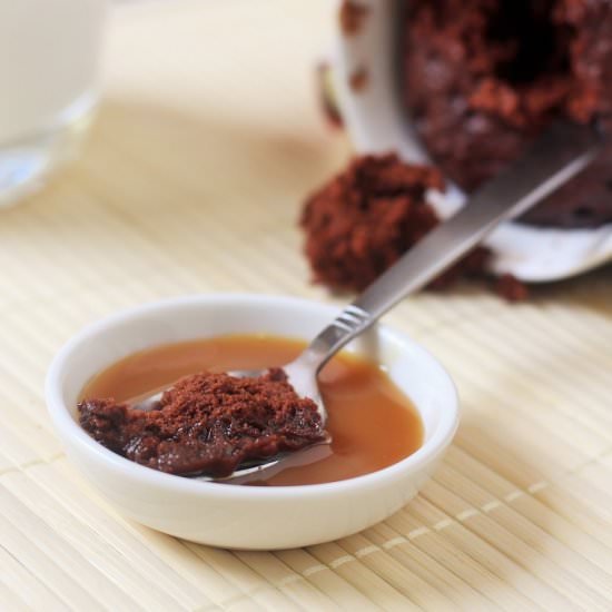 Microwave Chocolate Cake - Recipe photo by faskitchen