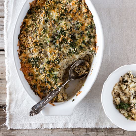 Spicy Cauliflower Gratin - Recipe photo by foolproofliving.com