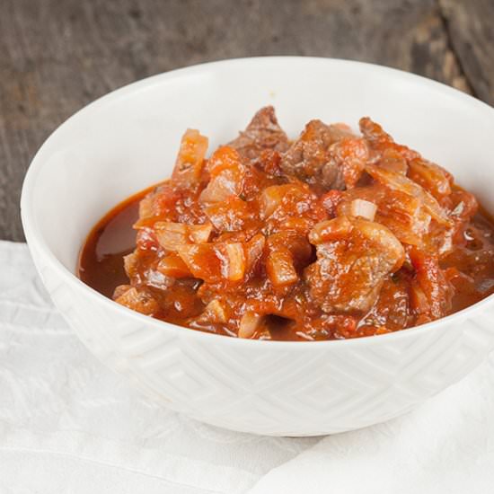 Beef Sirloin in Red Wine Sauce - Recipe photo by ohmydish