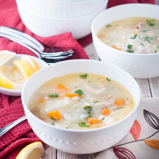 Hearty Chicken and Rice Soup - Recipe photo by photosandfood