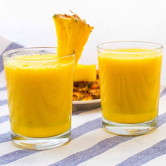 Pineapple Smoothie - Recipe photo by globalfoodbook